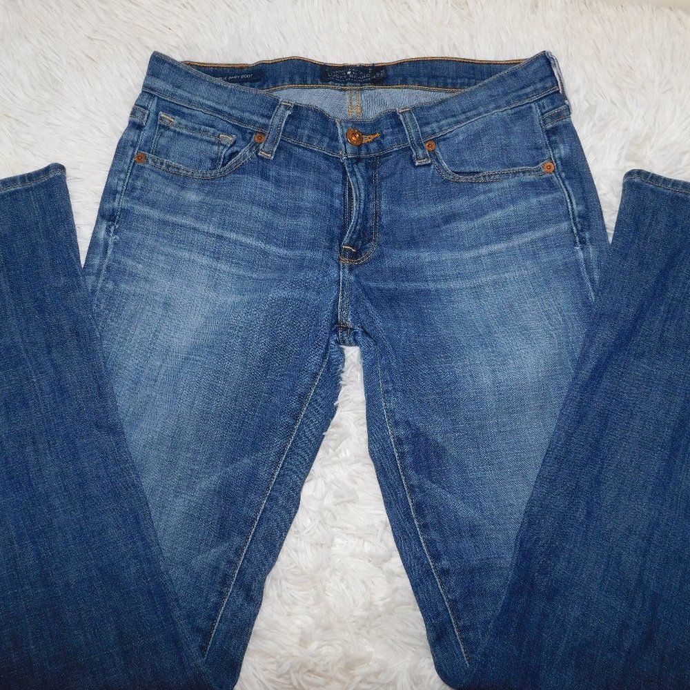 Lucky Brand Medium Savage Jeans Size 4/27 Ankle - Picture 1 of 8